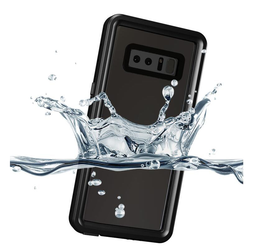 Block Clear Waterproof Galaxy Note8 Case Submerged 6.6ft