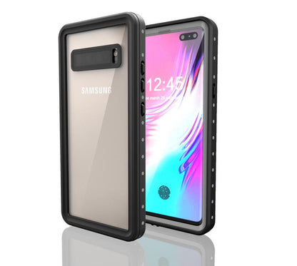 Block Clear Waterproof Galaxy S10 5G Case Submerged 6.6ft