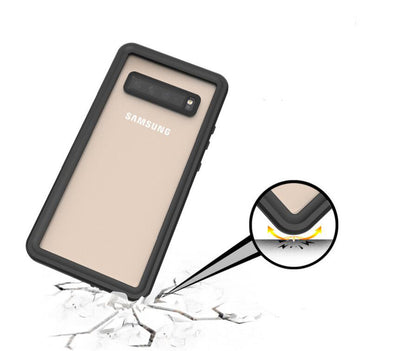 Block Clear Waterproof Galaxy S10 5G Case Submerged 6.6ft