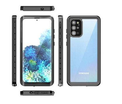 Block Clear Waterproof Galaxy S20+ Case Submerged 6.6ft