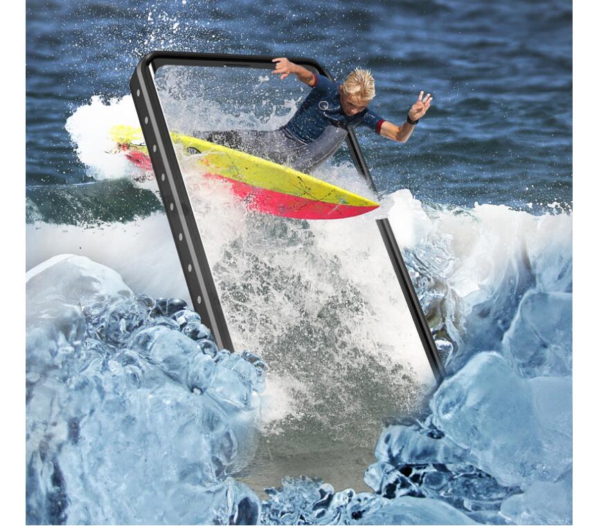 Block Clear Waterproof Galaxy S20 Ultra Case Submerged 6.6ft