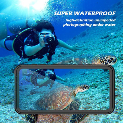 Block Clear Waterproof Galaxy S21 Case Submerged 6.6ft