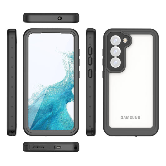 Block Clear Waterproof Galaxy S23 Case Submerged 6.6ft