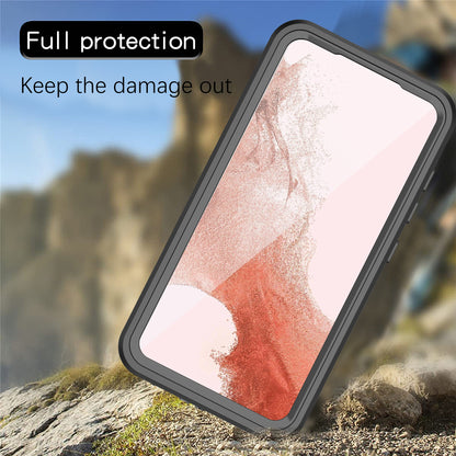 Block Clear Waterproof Galaxy S23+ Case Submerged 6.6ft