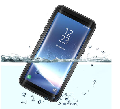 Block Clear Waterproof Galaxy S8 Case Submerged 6.6ft