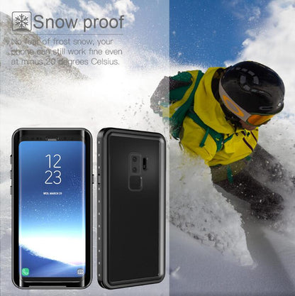 Block Clear Waterproof Galaxy S9 Case Submerged 6.6ft