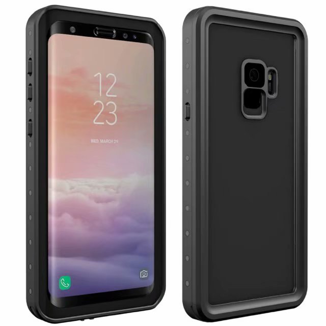 Block Clear Waterproof Galaxy S9 Case Submerged 6.6ft