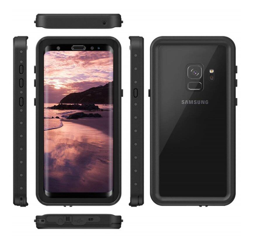 Block Clear Waterproof Galaxy S9+ Case Submerged 6.6ft