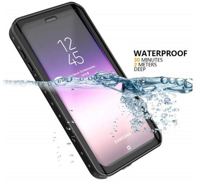 Block Clear Waterproof Galaxy S9+ Case Submerged 6.6ft