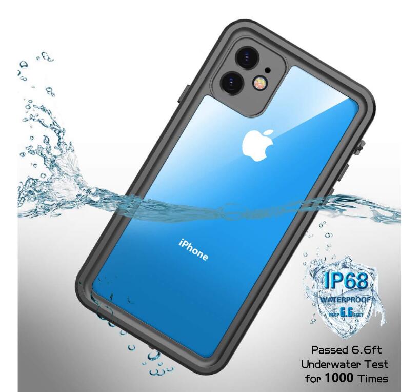 Block Clear Waterproof iPhone 11 Case Submerged 6.6ft