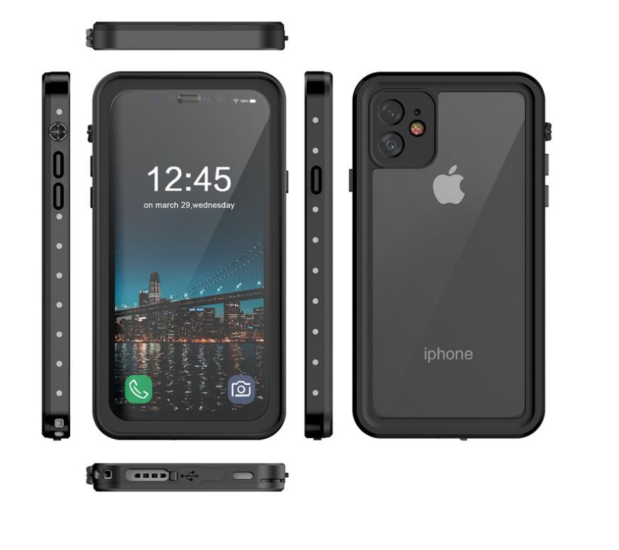 Block Clear Waterproof iPhone 11 Case Submerged 6.6ft