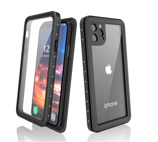 Block Clear Waterproof iPhone 11 Pro Max Case Submerged 6.6ft