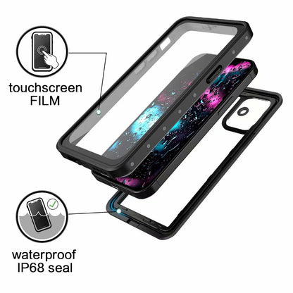 Block Clear Waterproof iPhone 12 Mini Case Submerged 6.6ft