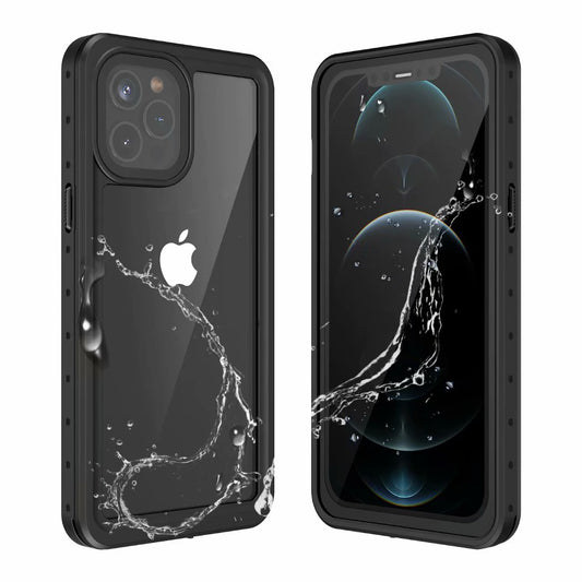 Block Clear Waterproof iPhone 12 Pro Case Submerged 6.6ft