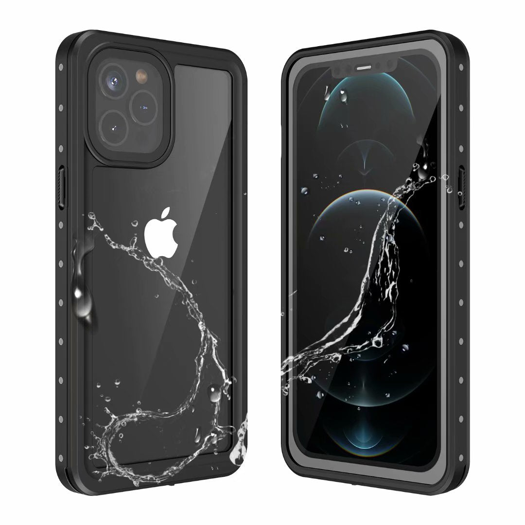 Block Clear Waterproof iPhone 12 Pro Max Case Submerged 6.6ft