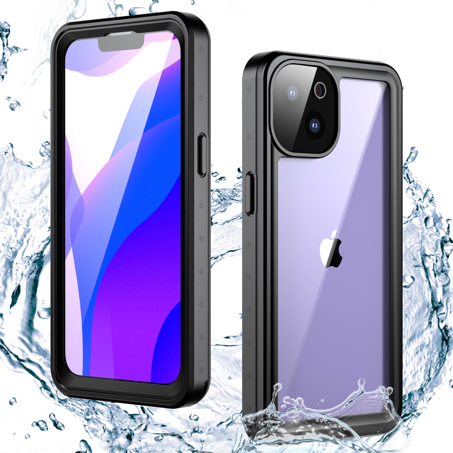 Block Clear Waterproof iPhone 13 Case Submerged 6.6ft