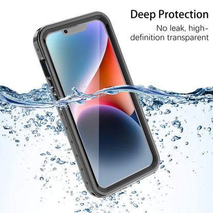 Block Clear Waterproof iPhone 14 Case Submerged 6.6ft