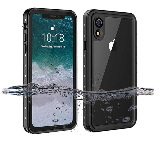 Block Clear Waterproof iPhone XR Case Submerged 6.6ft