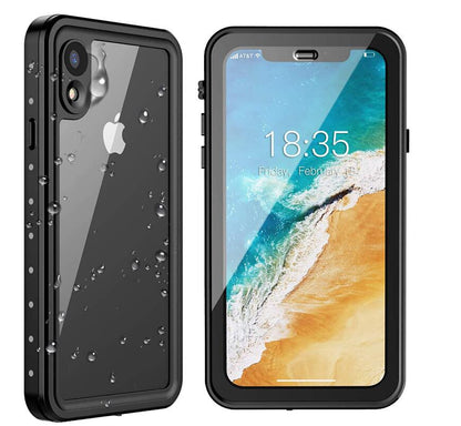 Block Clear Waterproof iPhone XR Case Submerged 6.6ft