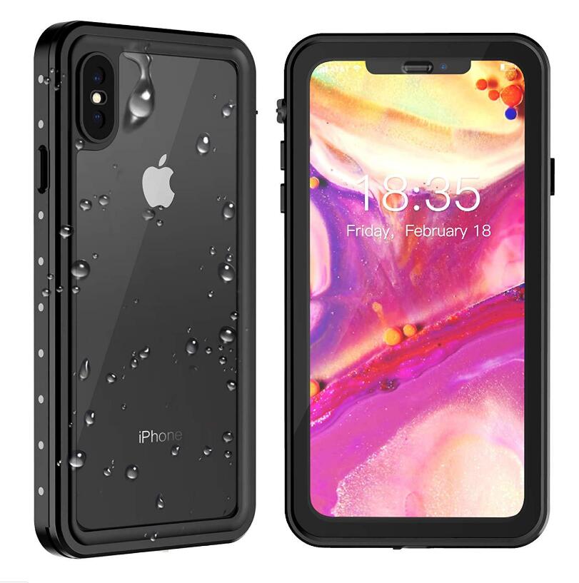 Block Clear Waterproof iPhone X Xs Case Submerged 6.6ft