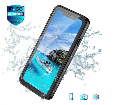 Block Clear Waterproof iPhone X Xs Case Submerged 6.6ft