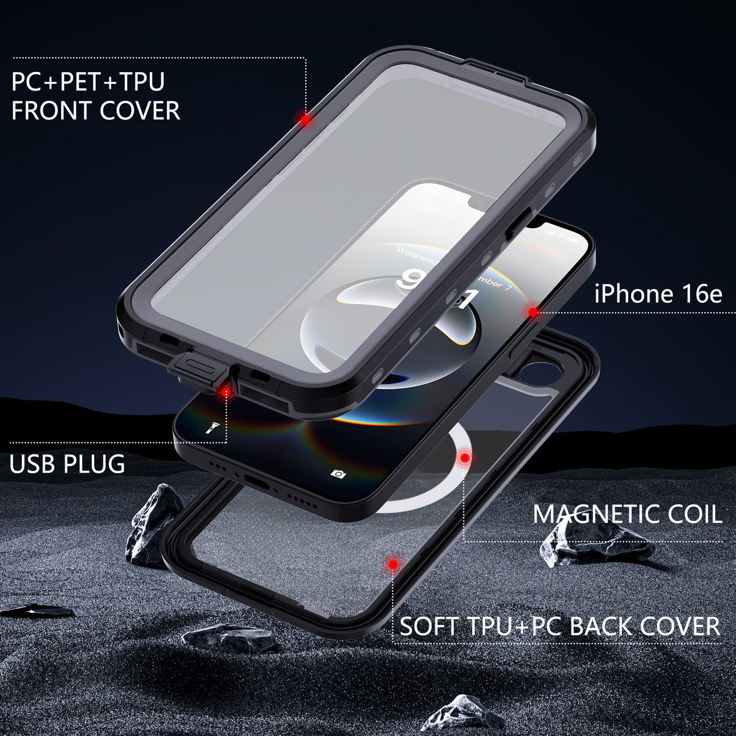 ultramarinetech-for-shellbox-dot-clear-magsafe-waterproof-iphone-16e-phone-case-9