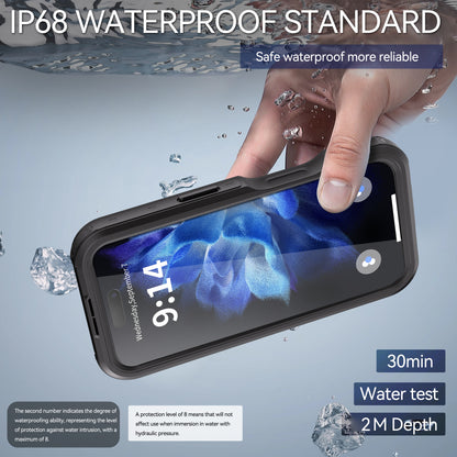 Ultra Thin IP68 Waterproof iPhone 16 Case Bumper