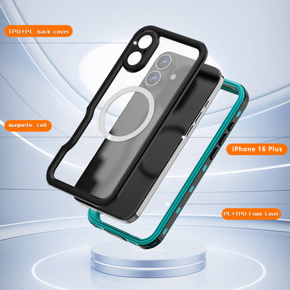 Ultra Thin IP68 Waterproof iPhone 16 Plus Case Bumper