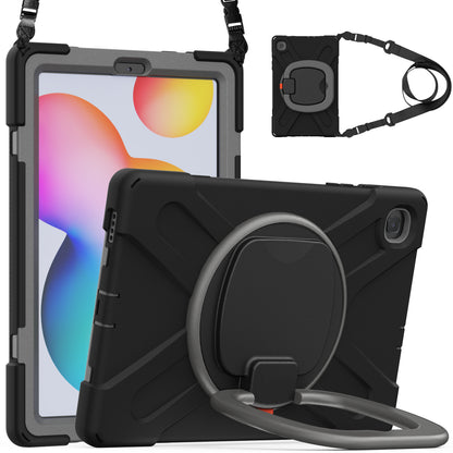 Pirate Box Galaxy Tab S6 Lite Case Hook Stand Rotating Hand Shoulder