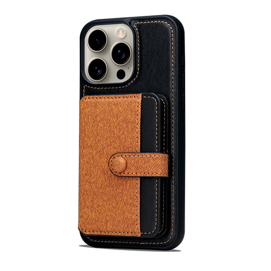 Assorted Colors Leather Apple iPhone 11 Pro Case Card Holder