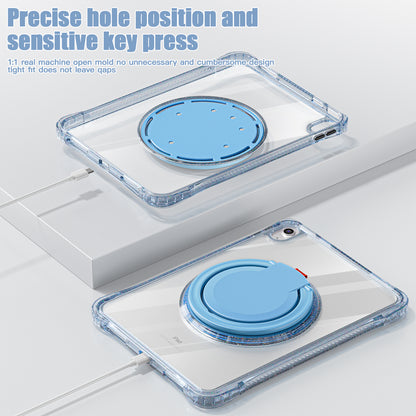 Defense Hook Stand iPad 10 Case Transparent Rotating