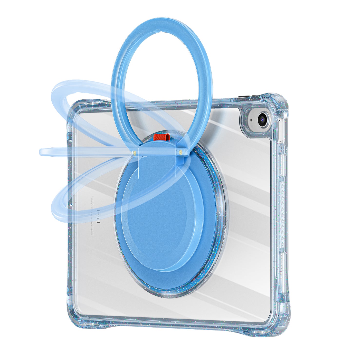 Defense Hook Stand iPad 10 Case Transparent Rotating