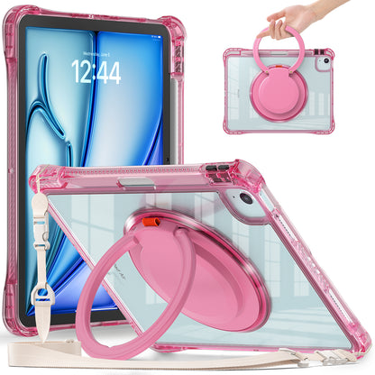 Defense Hook Stand iPad Air 5 Case Transparent Rotating