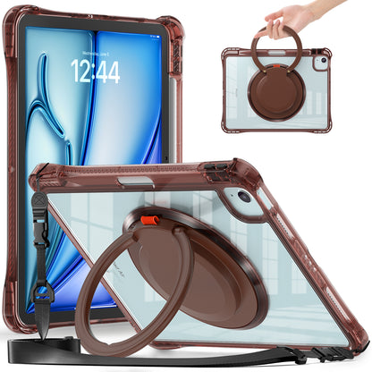 Defense Hook Stand iPad Air 5 Case Transparent Rotating