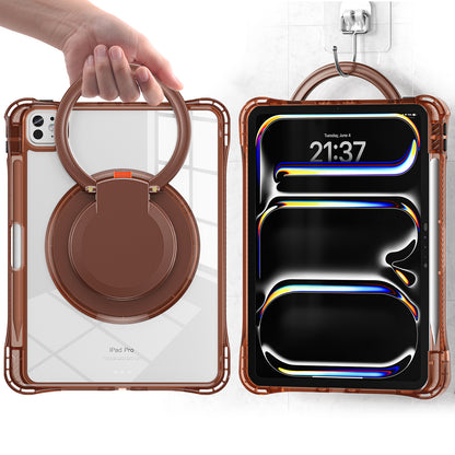 Defense Hook Stand iPad Pro 11 2018 Case Transparent Rotating