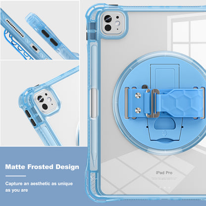 Defense Hand Strap iPad Pro 11 2018 Case Form-fitted Transparent