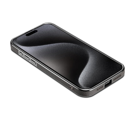 Lichi Leather Chrome Magnetic Apple iPhone 14 Pro Max Case Magsafe