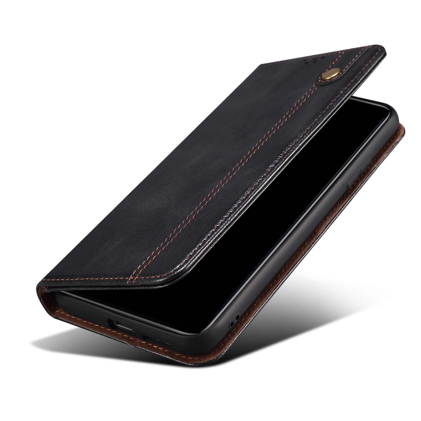 Oil Wax Leather Wallet Stand Google Pixel 9 Case Magnetic Slim