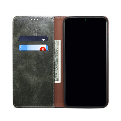 Oil Wax Leather Wallet Stand Google Pixel 9 Pro XL Case Magnetic Slim