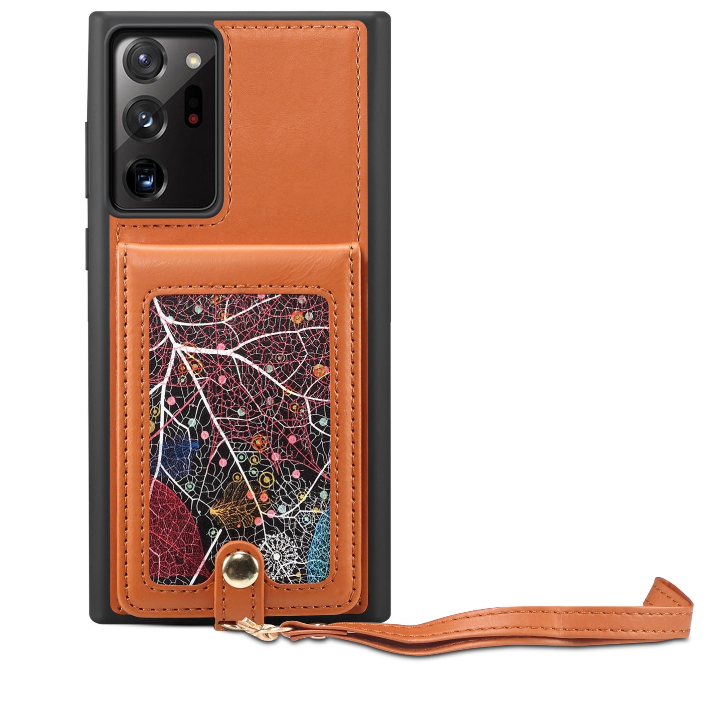 Interstellar Expanse Galaxy Note20 Case Flip with Shoulder Strap