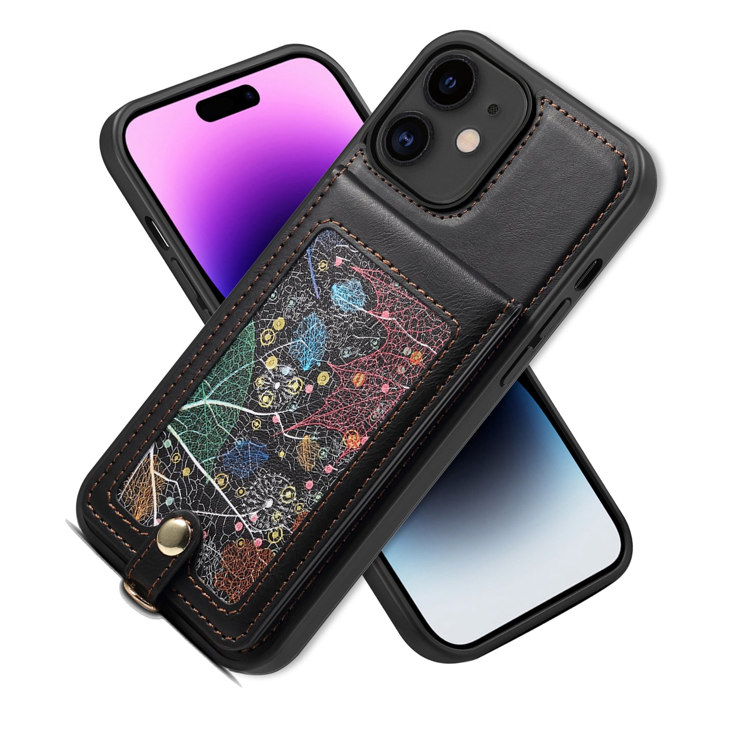 Interstellar Expanse Apple iPhone 11 Case Flip with Shoulder Strap