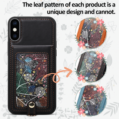 Interstellar Expanse iPhone Xs Max Case Flip with Shoulder Strap