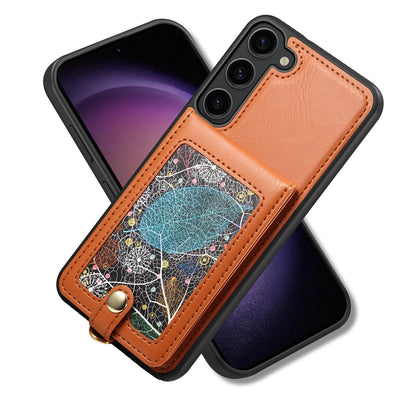 Interstellar Expanse Galaxy S21 FE Case Flip with Shoulder Strap