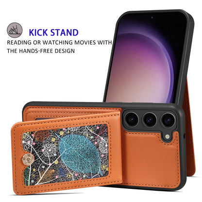 Interstellar Expanse Galaxy S21 FE Case Flip with Shoulder Strap