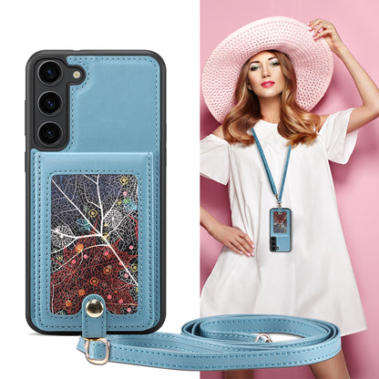 Interstellar Expanse Samsung Galaxy S24+ Case Flip with Shoulder Strap