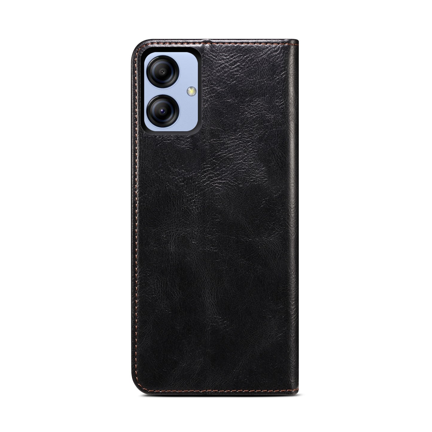 Oil Wax Leather Wallet Stand Samsung Galaxy A04s Case Magnetic Slim