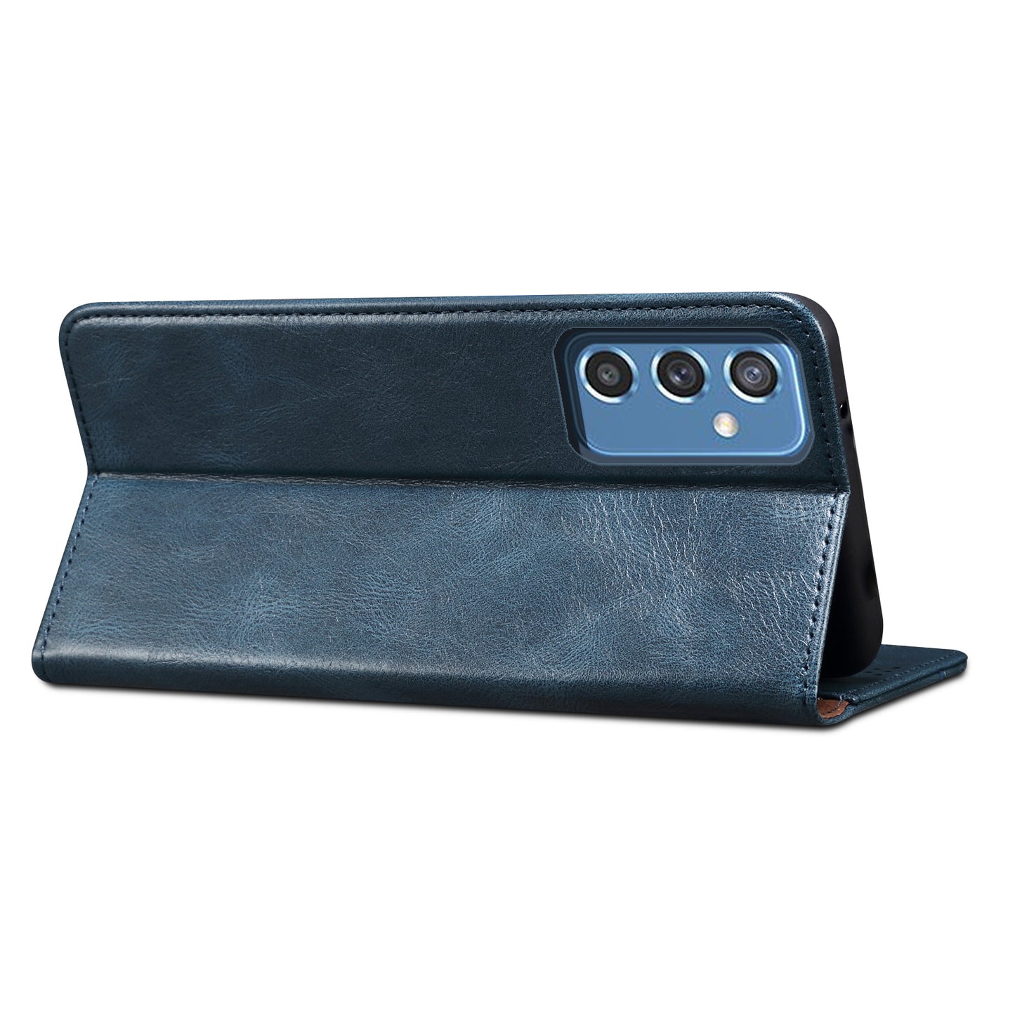 Oil Wax Leather Wallet Stand Samsung Galaxy A13 Case Magnetic Slim