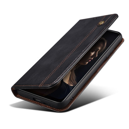 Oil Wax Leather Wallet Stand Samsung Galaxy A24 Case Magnetic Slim