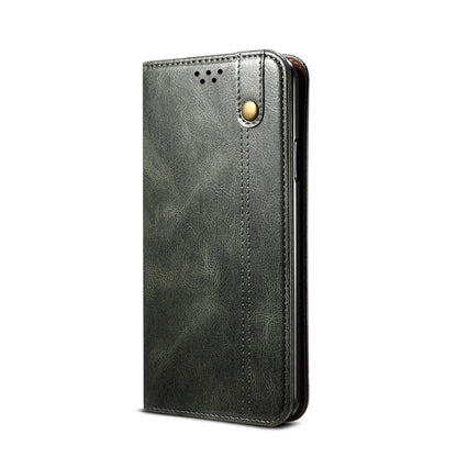 Oil Wax Leather Wallet Stand Samsung Galaxy S20 Case Magnetic Slim