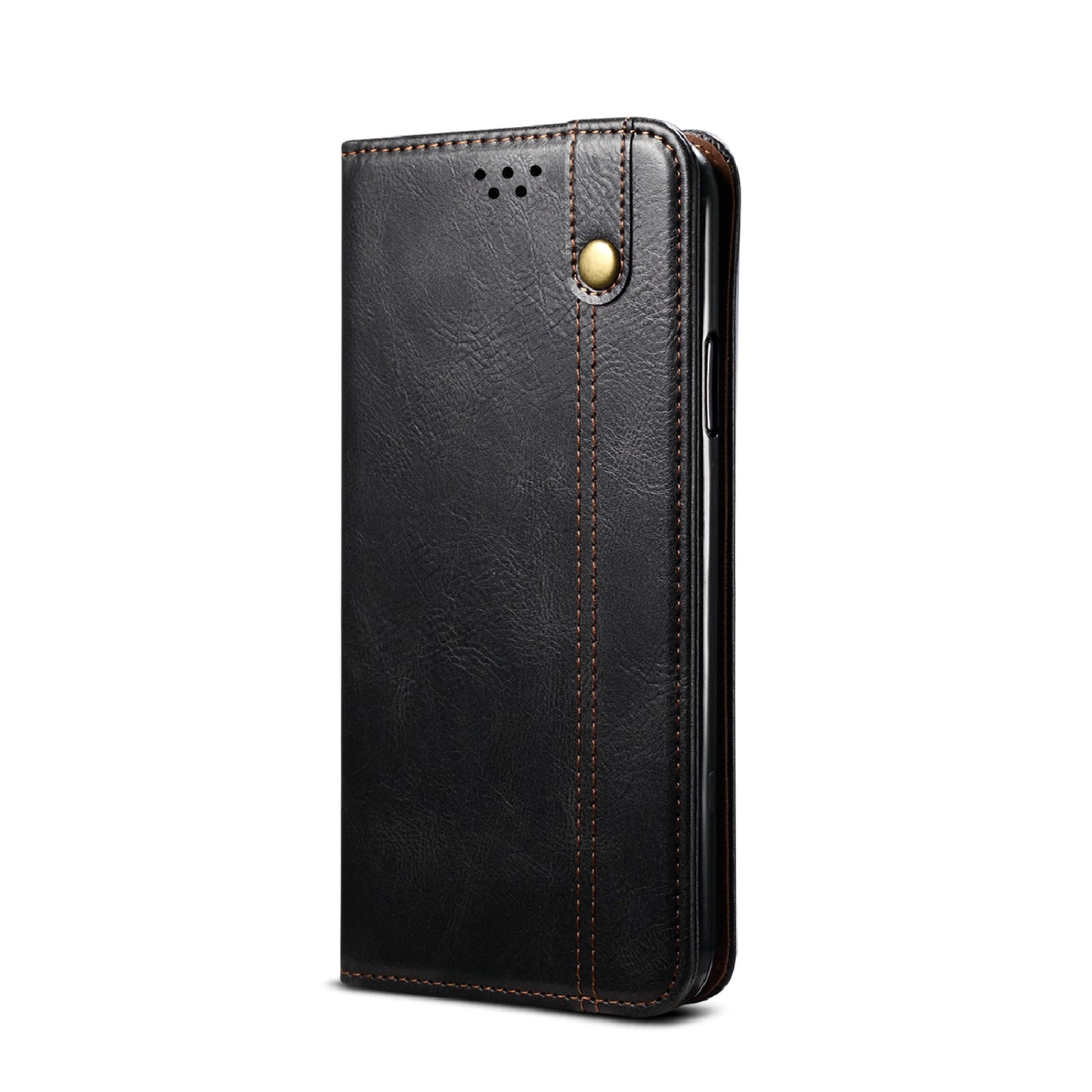 Oil Wax Leather Wallet Stand Samsung Galaxy S21 FE Case Magnetic Slim